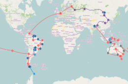 Notre itinéraire de Tour du Monde